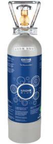 Blue CO2 do napełnienia 425 g 4 sztuki 40 423 000 Butla GROHE Blue CO2 Zestaw startowy Butla 2 kg 40 424