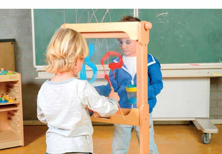 Manipulacje i sortowanie drewniane panele Manipulacyjne 1 2 Panele manipulacyjne można montować do ściany bądź w stojaku, który znajduje się w oddzielnej sprzedaży. 1. Panel ścienny Spirala Wykonany ze sklejki bukowej panel zachęca do ćwiczenia sprawności motorycznej.