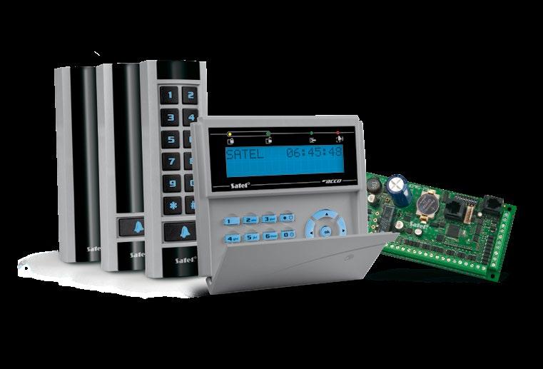 Centrala ACCO-NT Instalacja systemu Odpowiada za komunikację pomiędzy kontrolerami przejść a ACCO Serverem. Posiada dwie magistrale RS-485, których łączna długość może wynosić 2400 m.