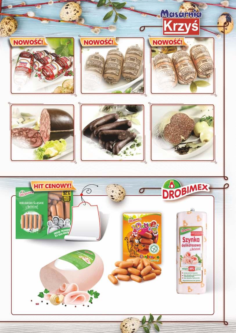 1,35/brutto 1,29 Pasztecik z żurawiną i jabłkiem 125g 1,42/brutto 1,35 Pasztecik 150g 2,26/brutto 2,15 Salcesonik 250g 10,80/brutto 10,29 Salceson czarny extra 8,18/brutto 7,79 Kaszanka