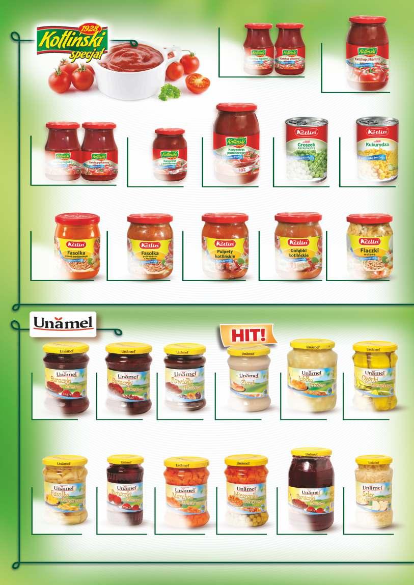 1,61/brutto 1,49 Ketchup łagodny 215g, Ketchup pikantny 215g 6,79/brutto 6,29 Ketchup łagodny 1l Ketchup pikantny 1l 2,91/brutto 2,69 1,46/brutto 1,35 7,33/brutto 6,79 1,61/brutto 1,49 1,83/brutto