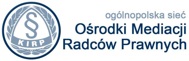 O Ś R O D E K M E D I A C J I O K R ĘG O W E J I Z BY R A D C Ó W P R AW N YC H w K ATO W I C A C H 223C tel./fax 32/ 354 00 42, 352 01 40 osrodek.mediacji@oirp.katowice.