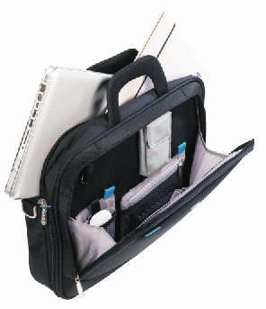 torby na laptopy Torba na laptop Elba - przegroda na laptopa 16 - wykonana z trwałego, wodoodpornego poliestru - elastyczny system