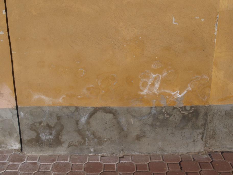 9. Odspojenia tynku w wyniku wysoleń poczta,