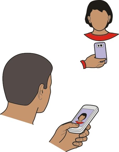 46 Telefon 1 Aby wyszukać kontakt, wpisz w polu wyszukiwania kilka pierwszych liter lub znaków imienia lub nazwiska. 2 Wybierz kontakt. 3 Na karcie kontaktowej wybierz Połączenie głosowe.