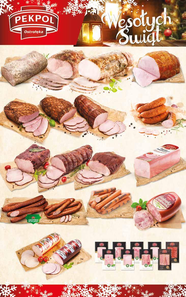 4 Karczek, szynka lub schab pieczony Pekpol, 4 Szynka krucha Pekpol, Szynka mistrza, szynka lub schab Małgorzaty