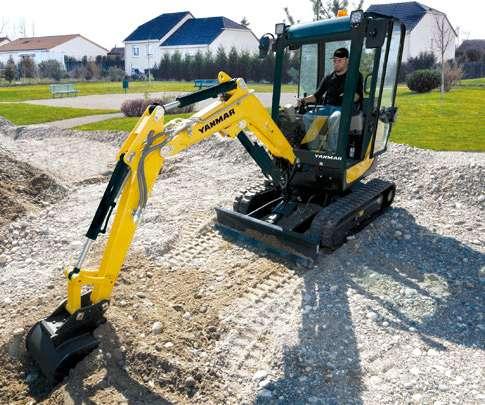 YANMAR SV18 Z ULTRA KRÓTKIM