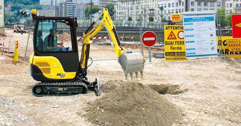 WYSOKA WYDAJNOŚĆ Bazując na doświadczeniu i wiedzy, technologia Yanmar zapewnia doskonałą wydajność przy jednoczesnym poszanowaniu
