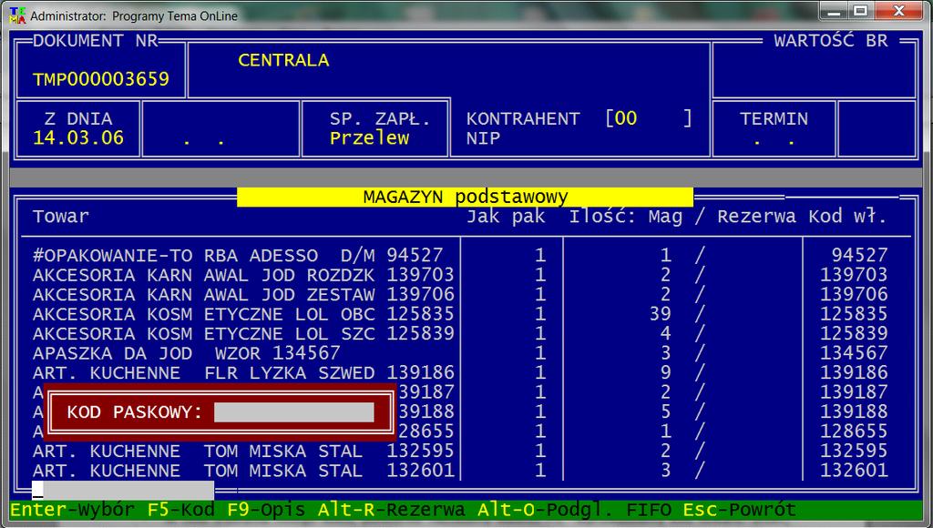 10. Naciskamy klawisz F5.