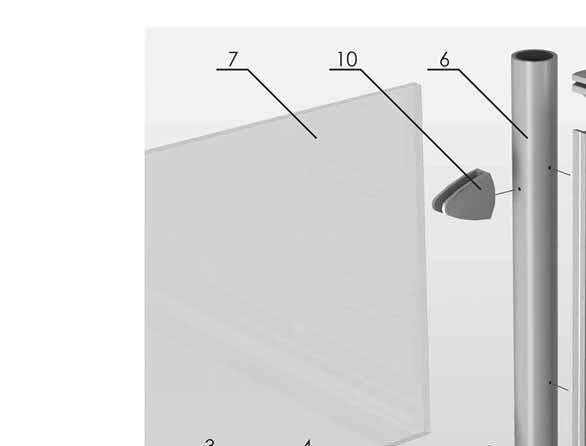 System ścianek działowych 1 - profil