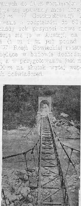 skutek wyżej wspomnianych korzystnych doświadczeń. Kładka ;.4i ; Byc. 108. w Ponto Valentino.