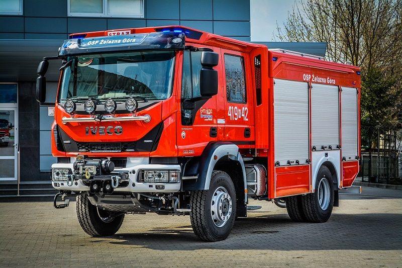 POJAZDY Podstawowy pojazd ratowniczo-gaśniczy (GBA) Przykład samochodu pożarniczego GBA Źródło: http://mototruck.