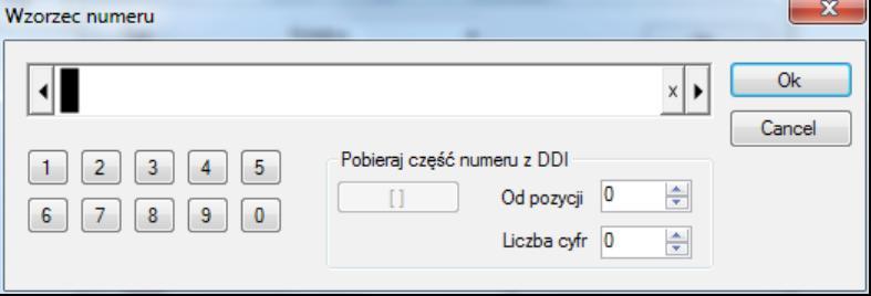 * Typ - menu rozwijane przyjmuje następujące wartości: Wewnętrzny - połączenie zostanie skierowane bezpośrednio do abonenta wewnętrznego Pokój konferencyjny - połączenie zostanie skierowane do pokoju