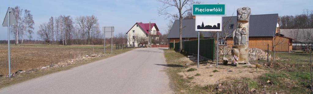 PRZEBUDOWA DROGI Gmina Dąbrowa Białostocka, Gmina Suchowola Przebudowa drogi powiatowej nr 1342B Pięciowłoki Grodzisk do drogi krajowej nr 8