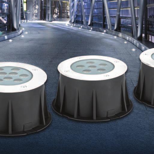 1500kg (15kN) WALK LED 06, WALK LED 12 dopuszczalny nacisk statyczny Ø225 Ø200 Ø180 Ø150 Produkty powiązane 1 2 Opis Przeznaczenie