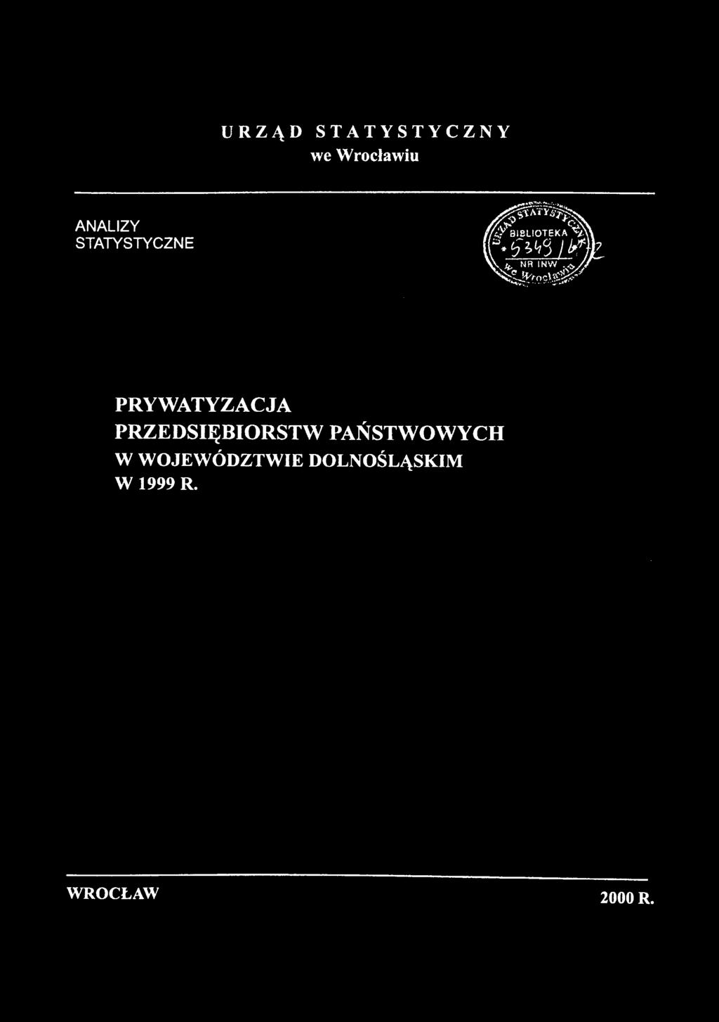 PRZEDSIĘBIORSTW PAŃSTWOWYCH W