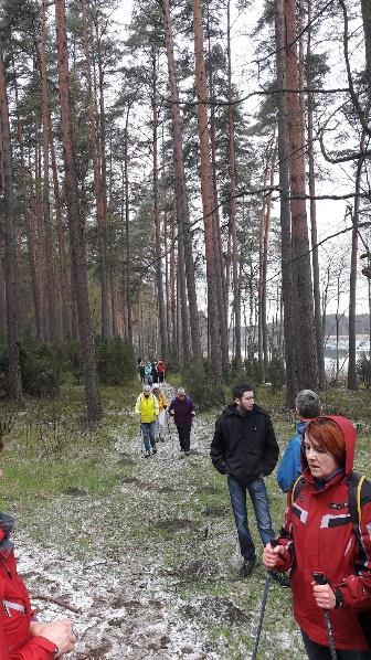 23 kwiecień, trasa 14 km (Małe Swornegacie, nieb.