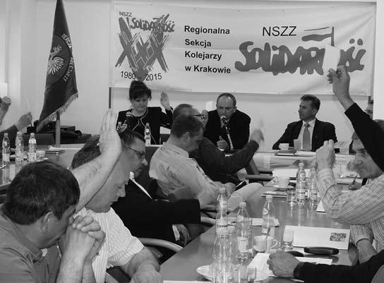 W pikiecie wzięli udział również kolejarze, a w imieniu naszej branży głos zabrał Ireneusz Dynowski zastępca przewodniczącego sekcji. Marzec Pikieta (24.03.2015 r.) przed siedzibą PKP S.A.