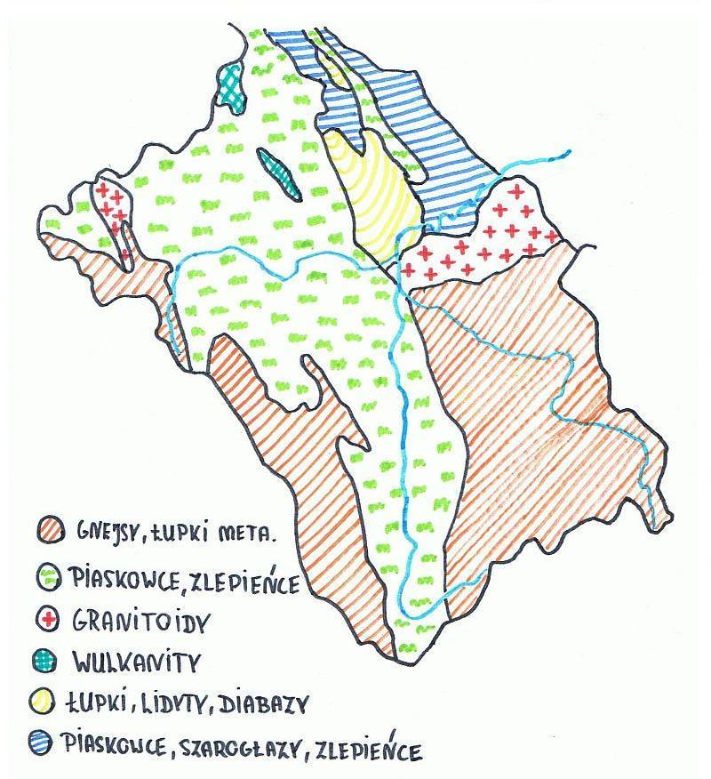 Sudety i Przedgórze Sudeckie Sudety to góry o zróżnicowanej budowie geologicznej, wyróżnia się: prekambryjskie utwory krystaliczne,