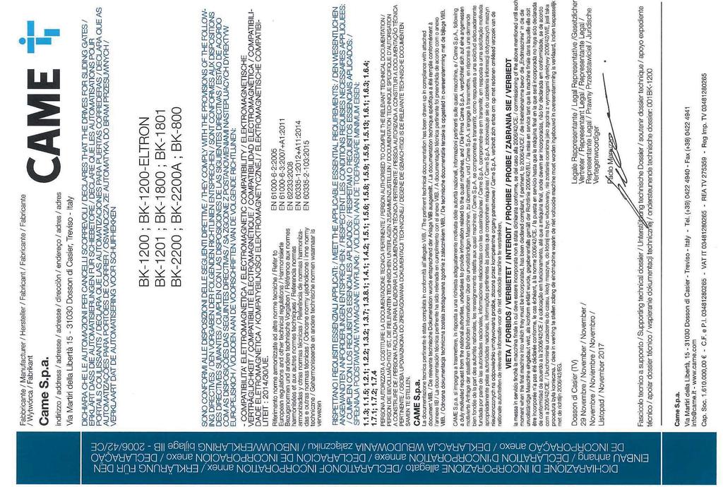 Str. 2 - Instrukcja FA00442-PL - 12/2017 -