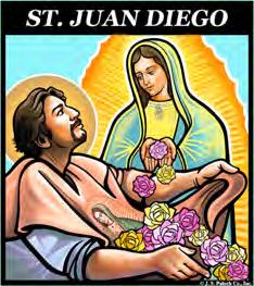 St. Mary s Parish News December 9, 2018 Second Sunday of Advent Saint Juan Diego, 1474 1548 Luke 3:1-6 Feast Day December 9 John preaches repentance and baptizes in the region of the Jordan.