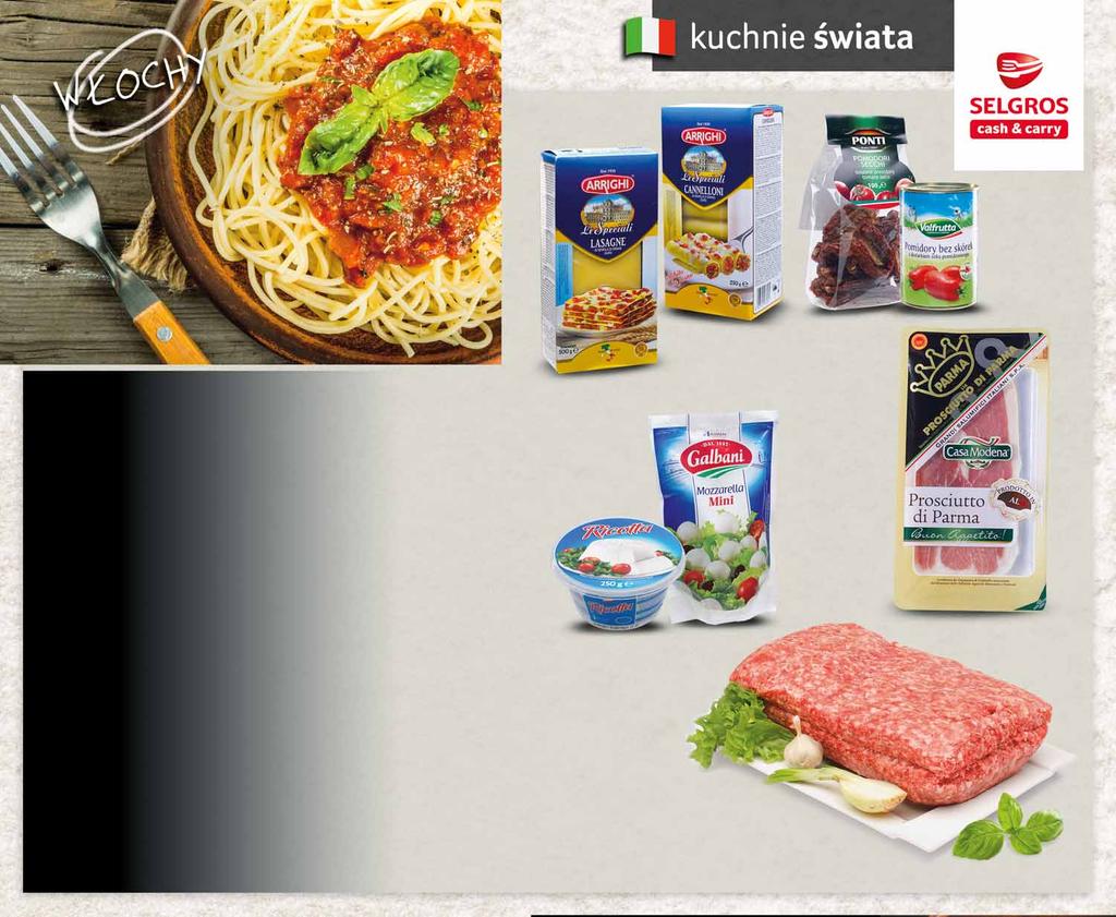 4 POMIDORY 400 G różne rodzaje 54582119 2 85 z VAT 3.08 MAKARON LASAGNE 500 G 35901586 6 59 z VAT 6.92 SER RICOTTA 250 G 10328763 4 75 4 z VAT 4.99 MAKARON CANNELLONI 250 G 15580558 3 89 z VAT 4.