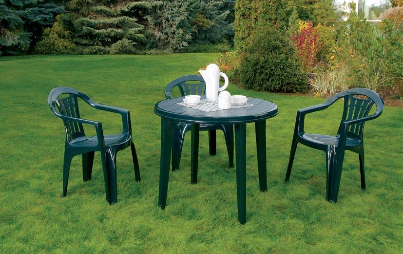 meble plastikowe 32607 KRZESŁO SICILIA NIEBIESKI 32608 KRZESŁO