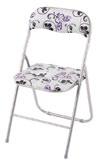 cm FLOWER BŁĘKIT 48279 TABORET SKŁADANY