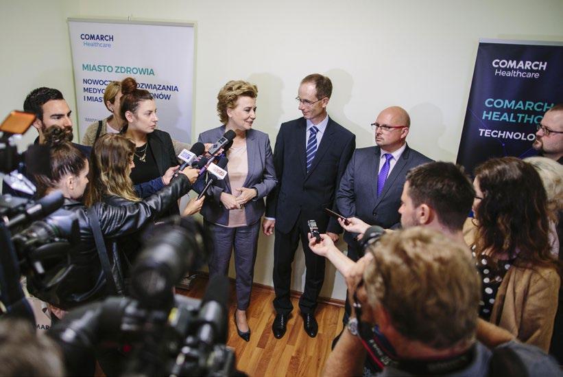 Rozwiązanie jest platformą usługowoinformatyczną składającą się z zestawu wzajemnie współpracujących aplikacji i systemów IT.