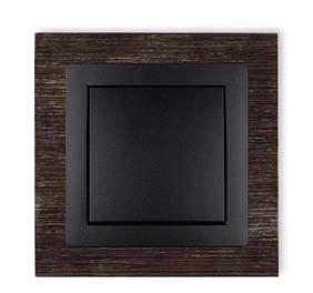 Wszystkie ramki serii DECO występują w wersji od pojedynczej do pięciokrotnej. / Universal frames, switches and sockets mechanisms are sold separately.