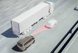 Jeżeli kierowca nie zareaguje na sygnały ostrzegawcze, wówczas system Active Braking podnosi wstępnie ciśnienie w układzie hamulcowym i może automatycznie aktywować hamulce, aby złagodzić skutki