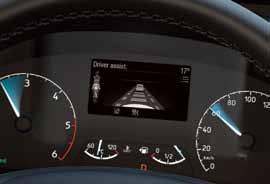 Opcja dostępna z Inteligentnym tempomatem System Blind Spot Information (BLIS) + Cross Traffic Alert System Blind Spot Information ostrzega kierowcę za pomocą dyskretnych lampek wbudowanych w