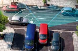 Dodatkowo Cross Traffic Alert - element systemu BLIS - ostrzega o pojazdach nadjeżdżających z prawej lub lewej strony, podczas manewru wyjazdu tyłem z miejsca parkingowego.