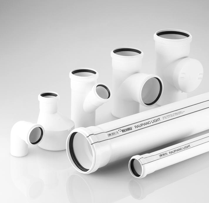 raupiano light system niskoszumowej kanalizacji wewnętrznej informacja techniczna 444600 PL www.