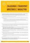 Załadunek i transport mrożonek z magazynu (GMP/GHP) SYMBOL: INS182, FORMAT: A4 plansza, Zabezpieczenie zakładu przed szkodnikami - magazyn spożywczy mrożonek