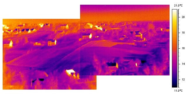 Badanie rozkładu temperatury powierzchni terenu 445 Rys. 2.
