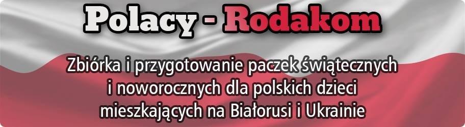 słodycze, kakao, konserwy, makaron, cukier, kasza, ryż itp.; książki z polską literaturą piękną i książki dla dzieci; zabawki.