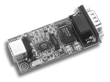 Konwerter P R O J USB< >RS232 E K T Y Konwerter USB< >RS232, część 2 AVT 5080 Drug¹ czíúê artyku³u poúwiícamy przedstawieniu budowy konwertera USB<->RS232.