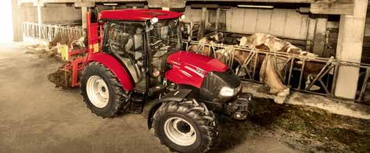 Ciągniki Farmall 55-75 A mogą zostać fabrycznie przygotowane pod ładowacz czołowy, zapewniające niskokosztową instalację, umożliwiającą szybkie i łatwe podłączanie i odłączanie