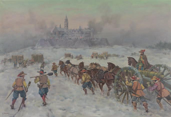 michał StAńKO (1901-1969) PejzAż zimowy z PotoKiem widok na Giewont