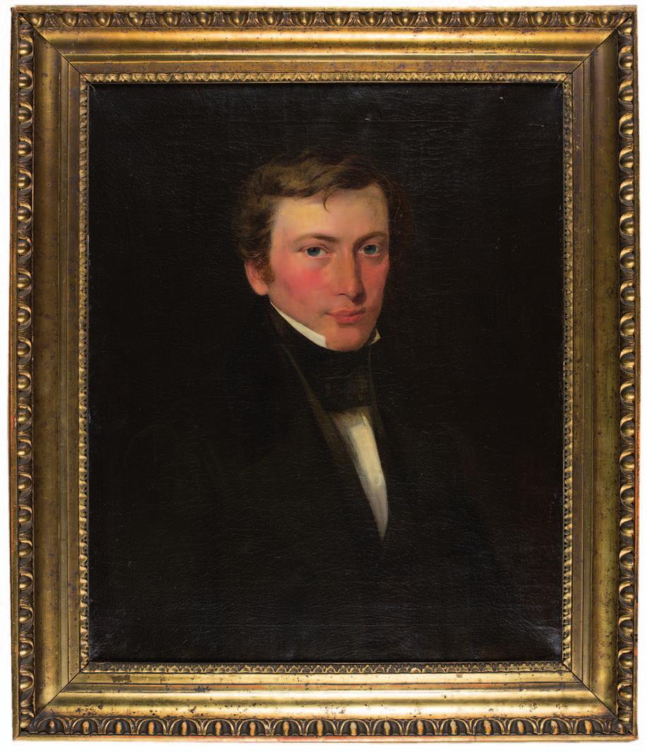 30. Alojzy REIchAn (1807-1860) Portret młodzieńca olej, płótno, 67 x 54 cm, sygn. p.d.: reichan f[ecit] 183 25.000,- syn józefa reichana.