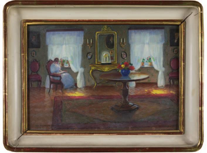 45. bronisław RYchtER-jAnOWSKA (1868-1953) wnętrze salonu