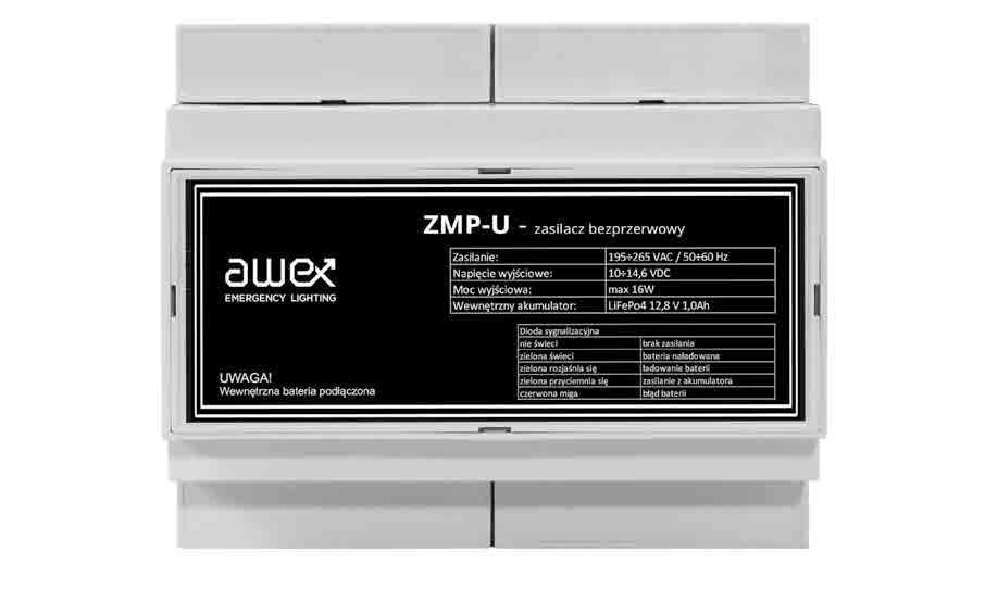 SYSTEMY RUBIC UNA AKCESORIA MPU250 Power Nazwa: moduł podrzędny RUBIC UNA z wbudowanym zasilaczem Max.