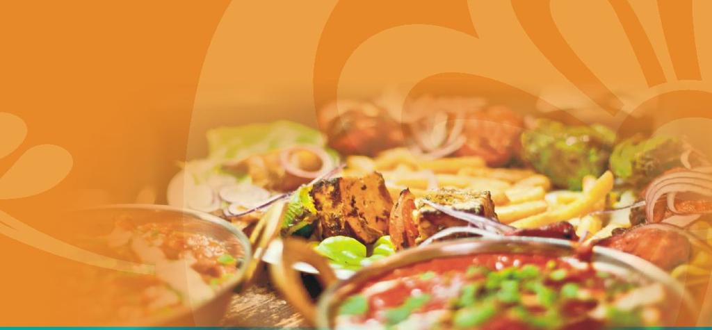 POTRAWY Z RYŻU / RICE DISHES 55. Biryani wegetariańskie - 28 zł Mieszane warzywa smażone z ryżem basmati. Danie podawane z sosem jogurtowym raita. Gemischtes Gemüse mit Basmati-Reis gebraten.