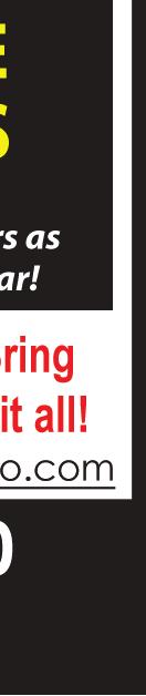B ring y o u r car and p ap e rw o rk if y o u h av e any, and le av e t h e re st t o u s!