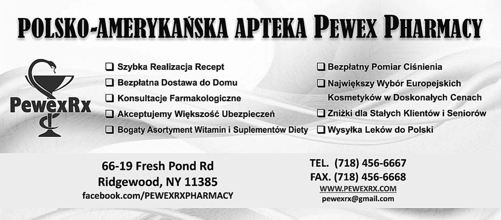 718-383-0314 Mowimy Po Polsku Michal Pankowski 896 Manhattan Ave., Ste.