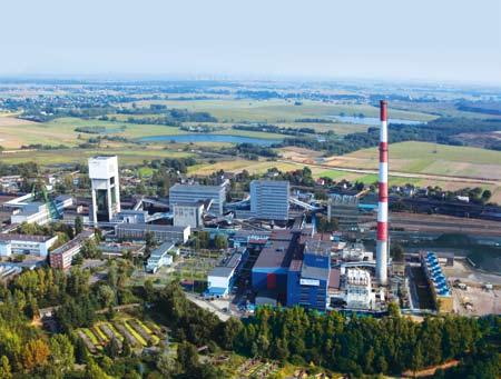 Automatic Systems Engineering Widok z lotu ptaka na kopalnię Zofiówka oraz elektrociepłownię położoną w bezpośrednim jej sąsiedztwie (fot. Agnieszka Materna) We wrześniu 2013 r.