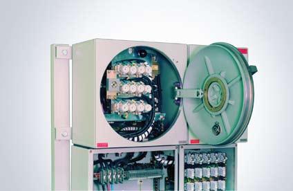 elektrotechnika Ex Dla grup wybuchowości IIA, IIB (oraz IIB + H 2 ) w obudowach Ex d zwykle stosuje się złącza ognioszczelne kołnierzowe (płaskie).