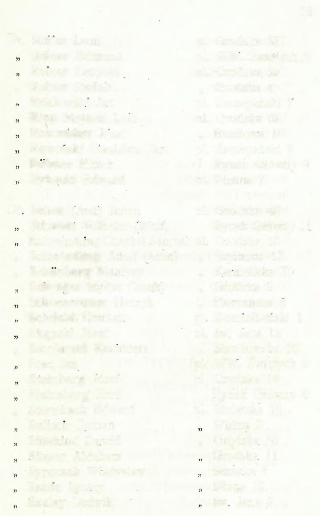 11 Dr. Reifer Leon Reiner Edmund Reiner Leopold ł l Reiner Rudolf.