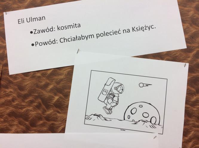 Automechanik (Patrik Kantor) Ponieważ lubię pracować z samochodami.